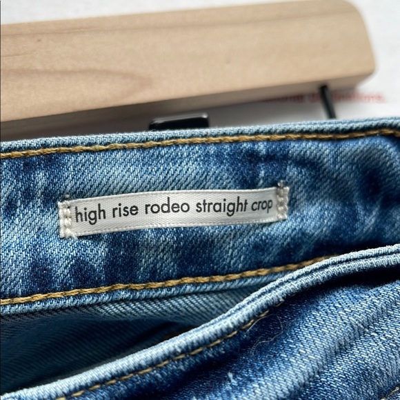 Wrangler Women's High-Rise Rodeo Straight Leg Crop Jean - Picture 11 of 16